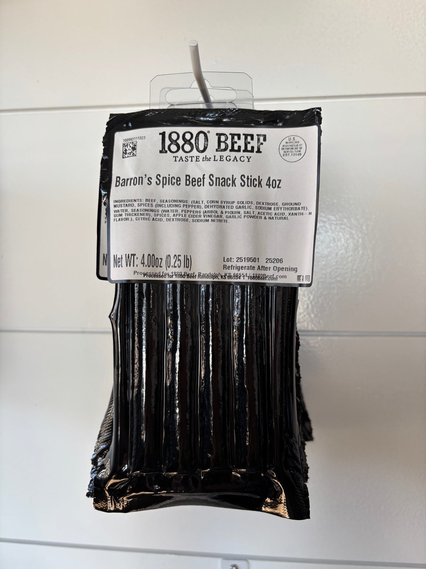 Barron’s Spice Beef Sticks