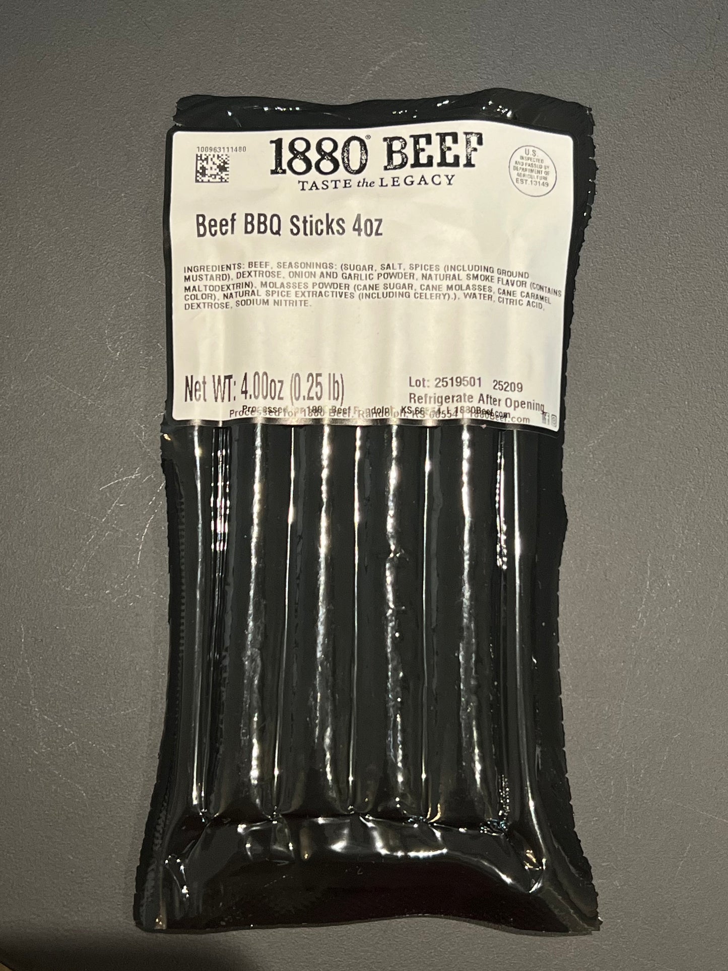 BBQ Beef Sticks