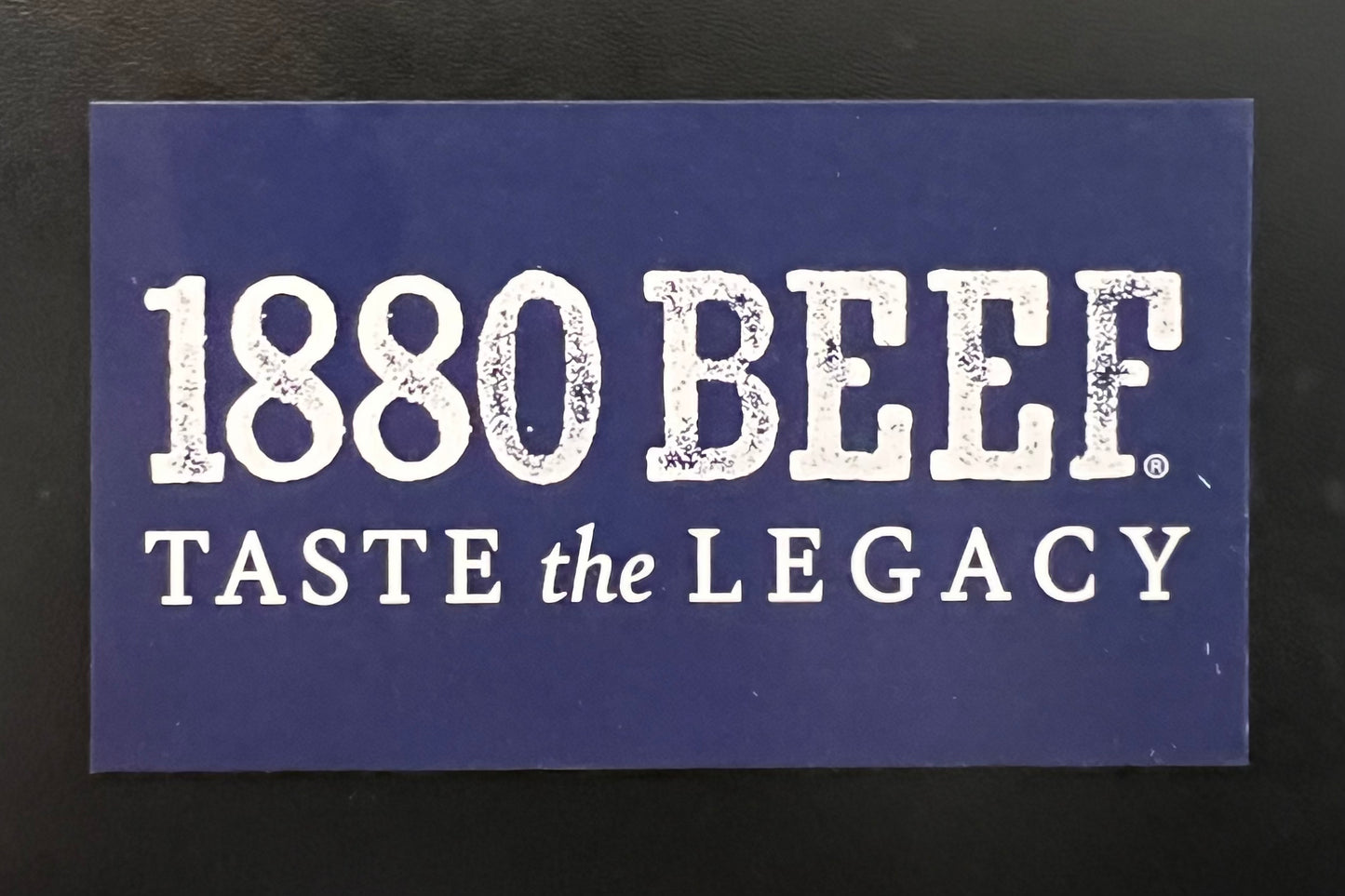 1880 Beef Gift Card