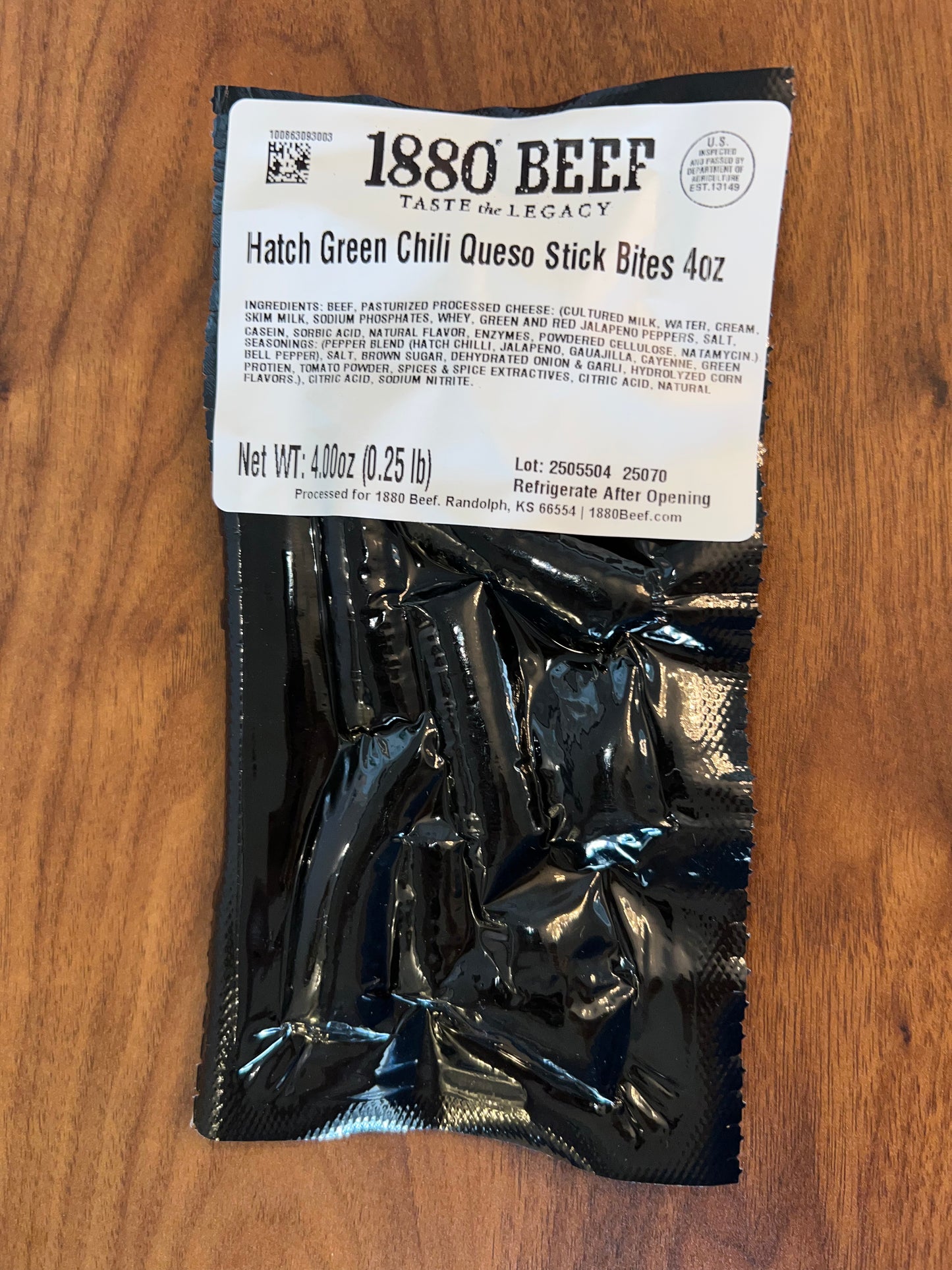 Hatch Green Chili Queso Beef Bites