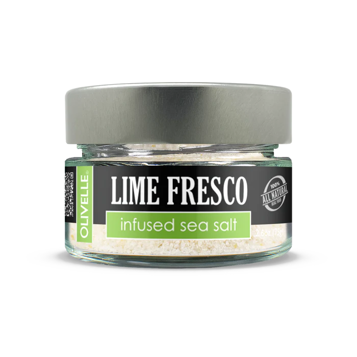 Olivelle Lime Fresco Infused Sea Salt