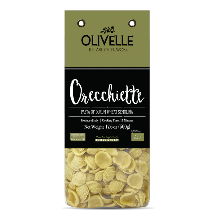 Olivelle Organic Orecchiette Pasta