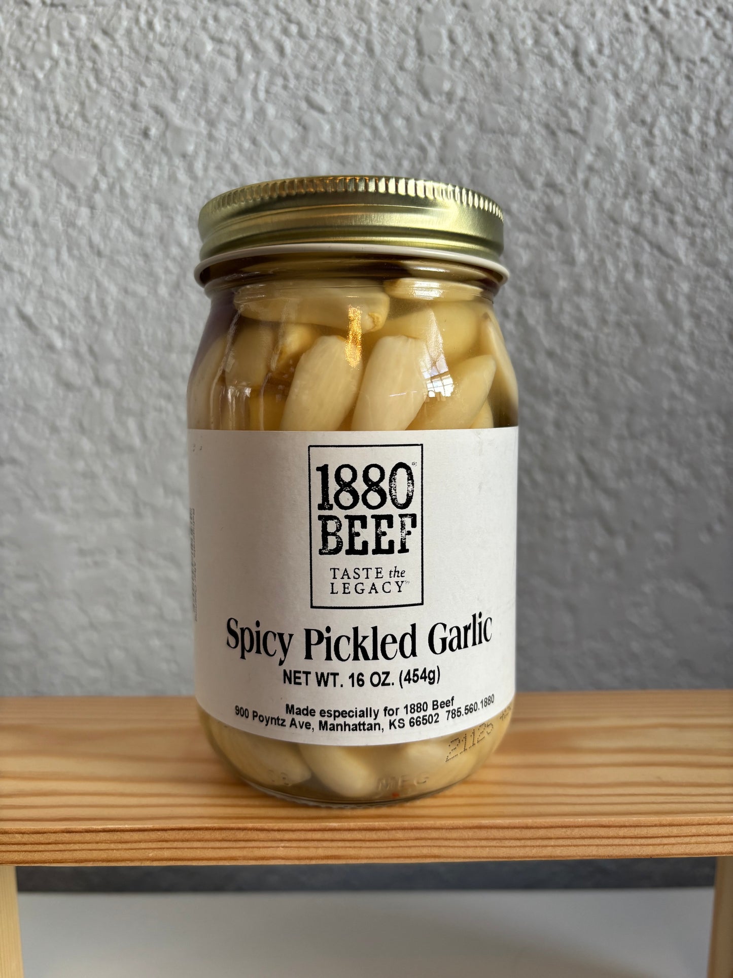 Spicy Pickled Garlic