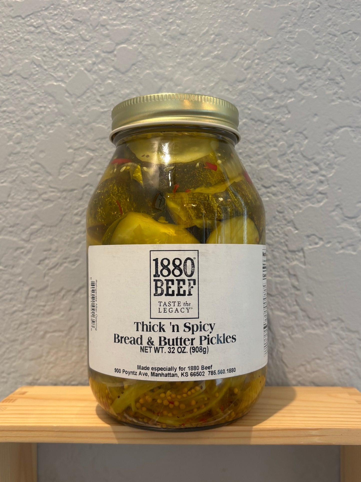 Thick 'n Spicy Bread & Butter Pickles