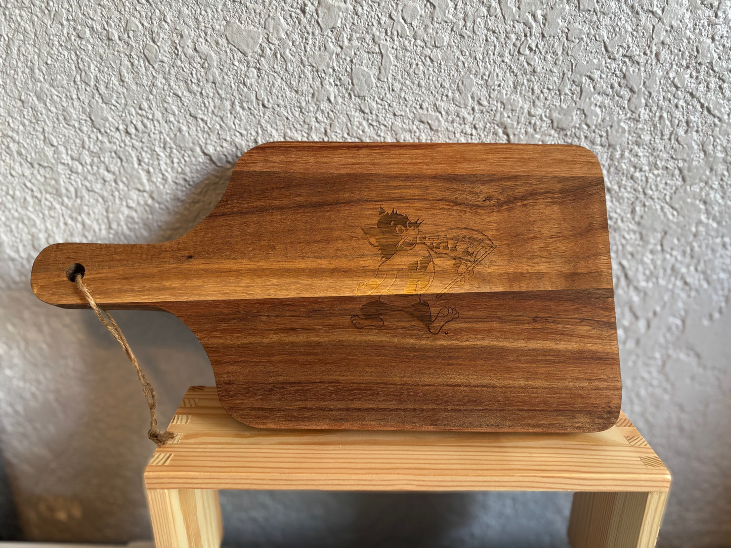 KSU Willie Wildcat Cutting Board