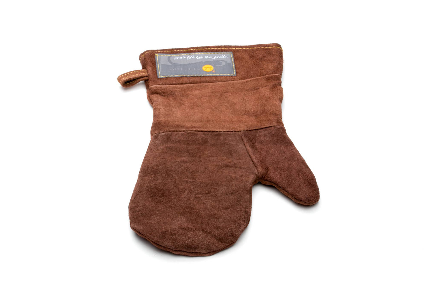 Outset Brown Leather Grill Mitt