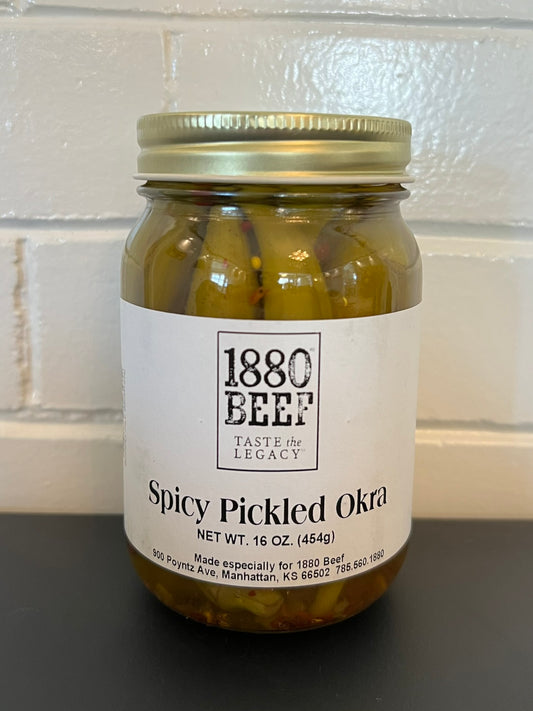 Spicy Pickled Okra