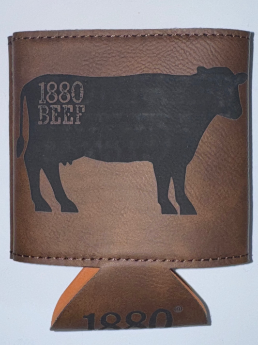 1880 Leather Koozie