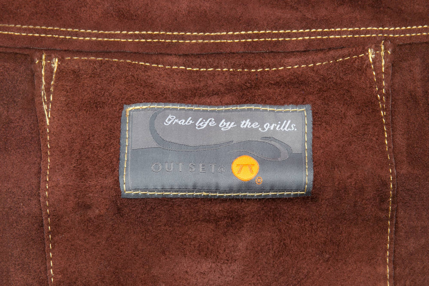 Brown Leather Grill Apron