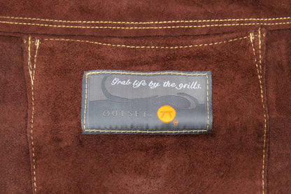 Brown Leather Grill Apron