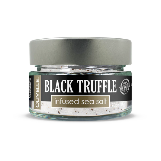 Olivelle Black Garlic Infused Sea Salt