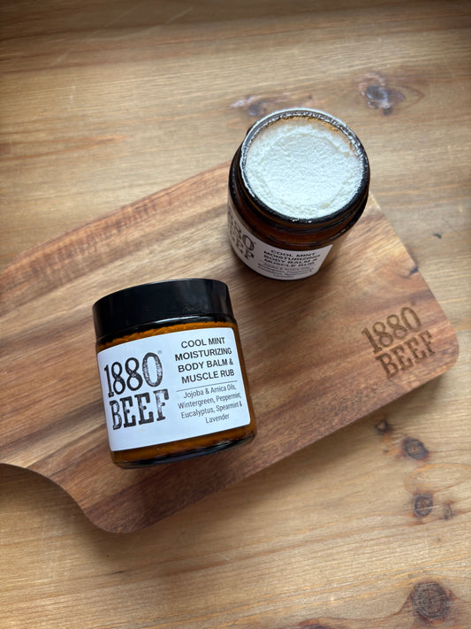 1880 Cool Mint Body Balm/Rub