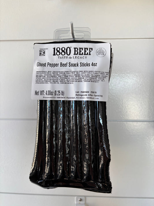 Ghost Pepper Beef Sticks