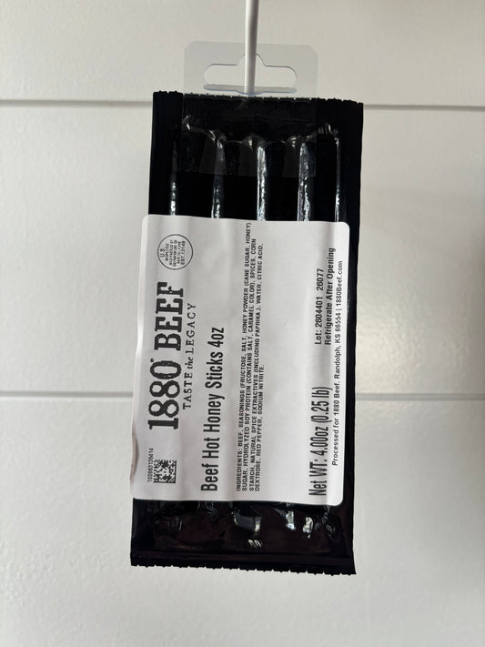Hot Honey Beef Sticks