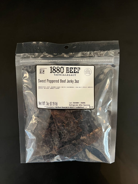Sweet Peppered Beef Jerky