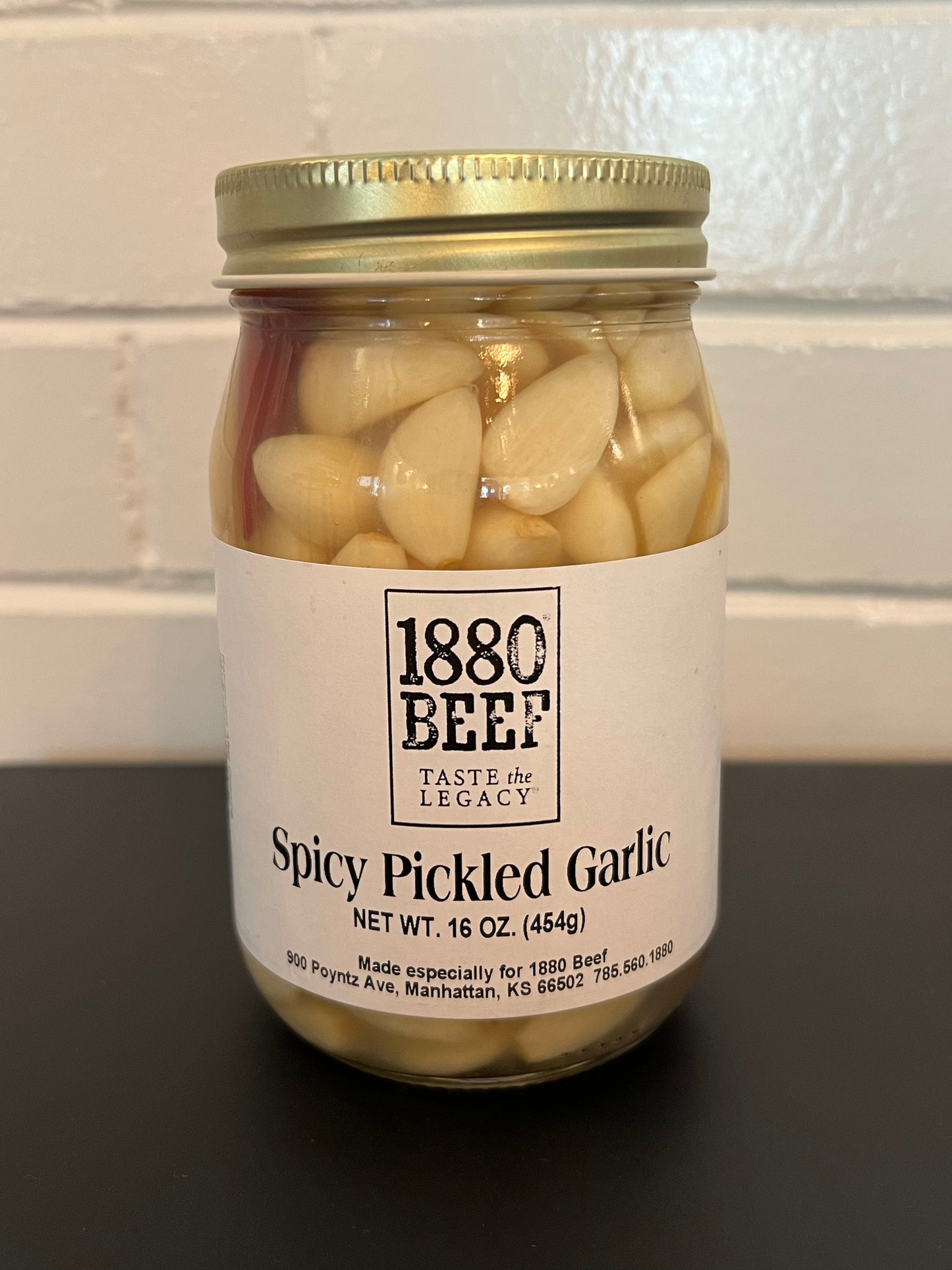 Spicy Pickled Garlic
