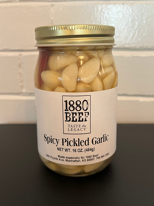 Spicy Pickled Garlic