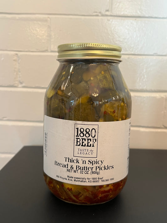 Thick 'n Spicy Bread & Butter Pickles, 32 oz