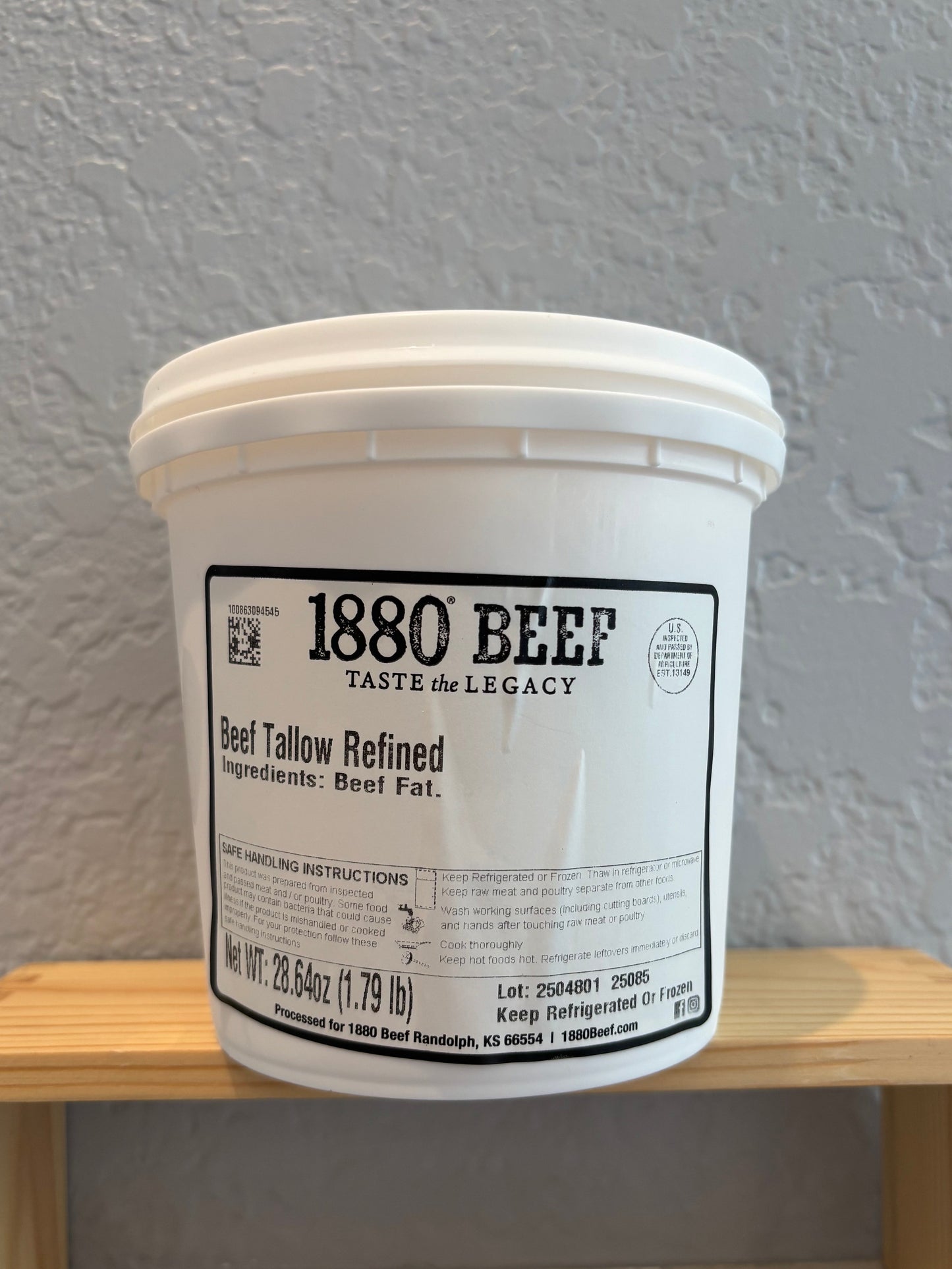 1880 Beef Tallow Refined