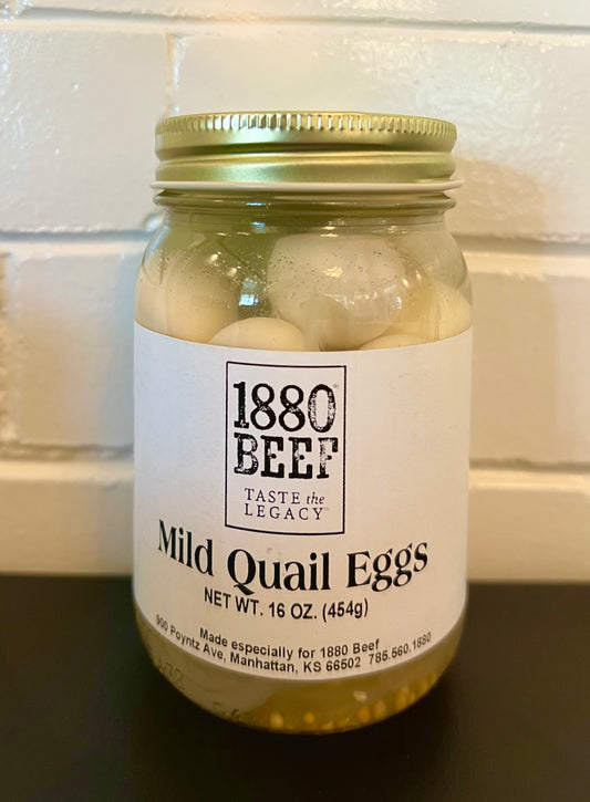 Mild Pickled Quail Eggs