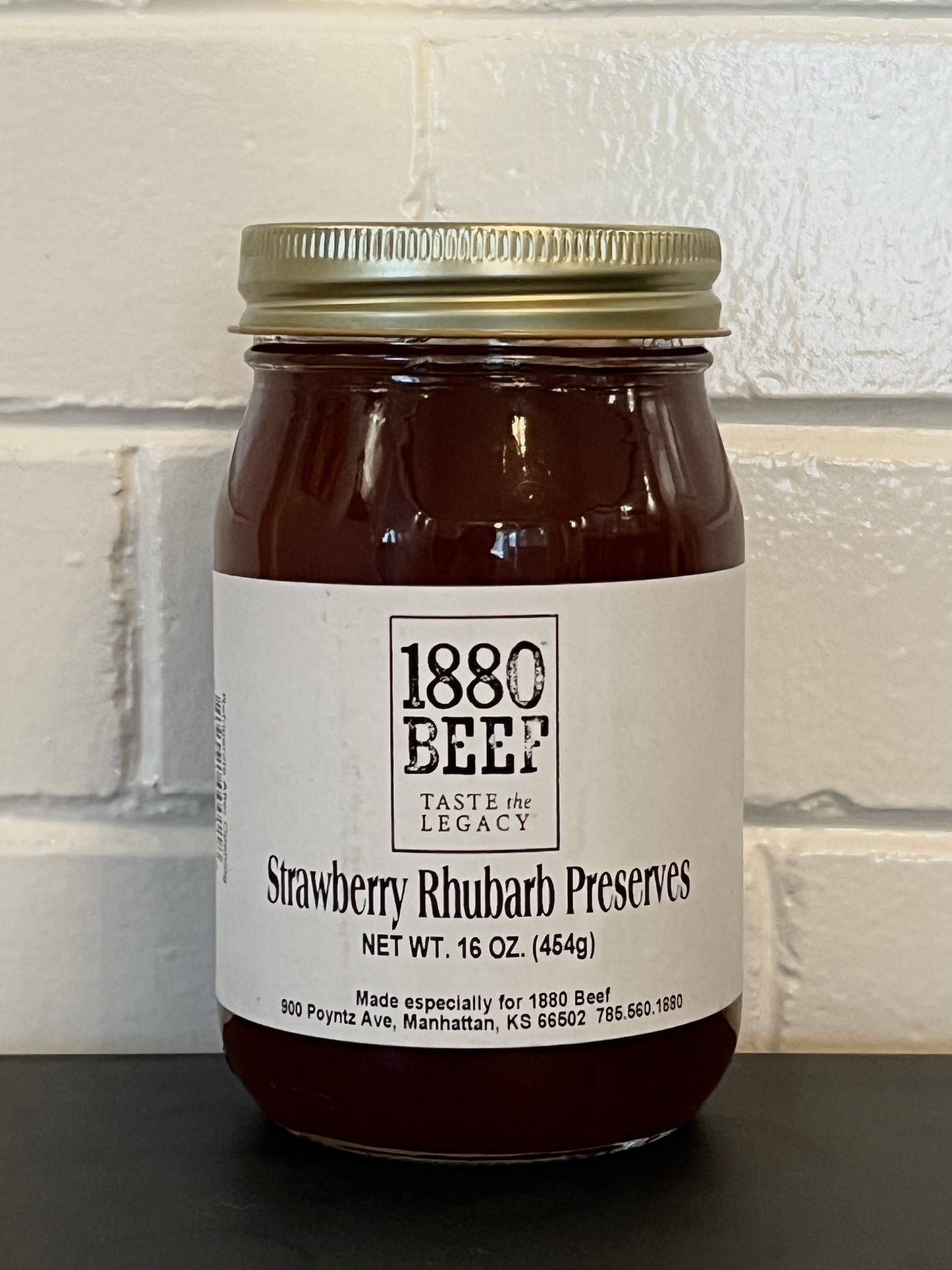 Strawberry Rhubarb Preserves