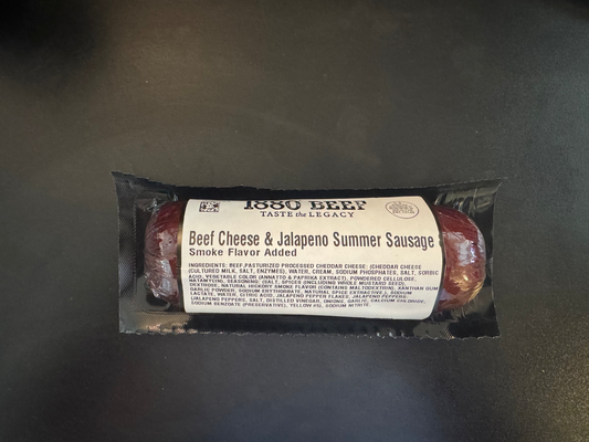 Cheddar&Jalapeno Summer Sausage 8 OZ