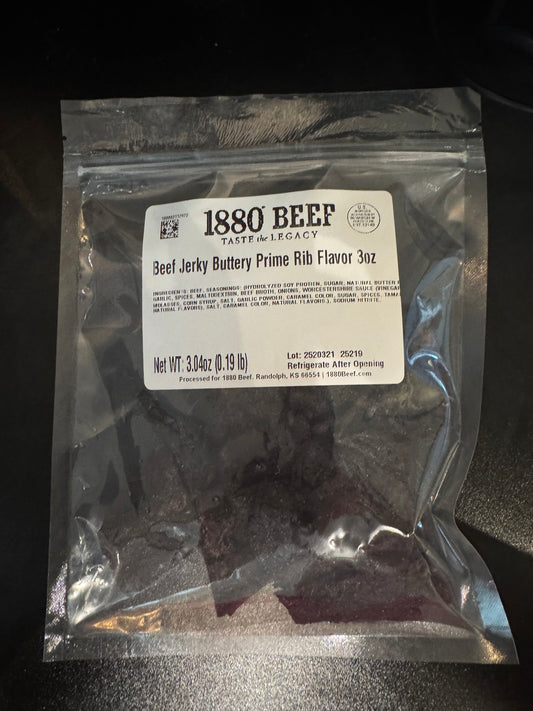 Buttery Prime Rib Beef Jerky