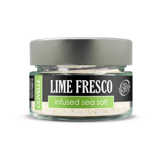 Olivelle Lime Fresco Infused Sea Salt