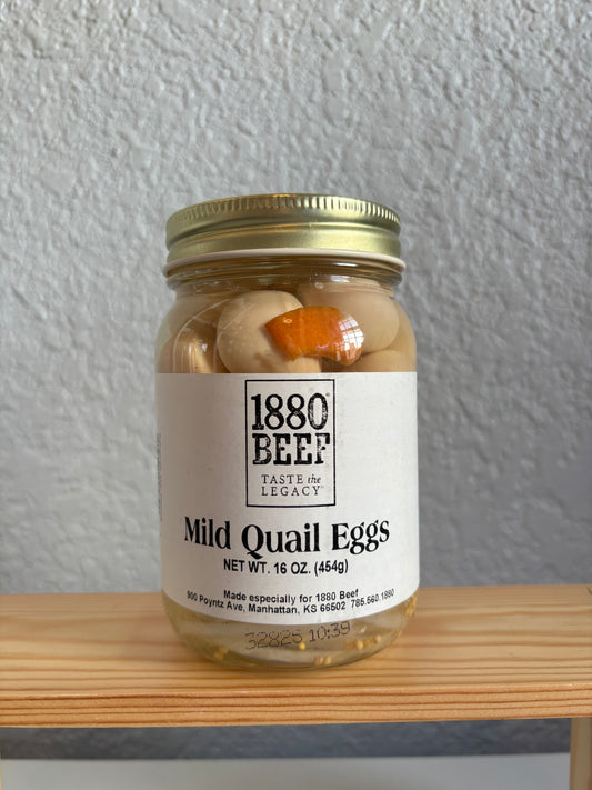 Mild Pickled Quail Eggs
