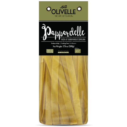 Olivelle Organic Pappardelle Pasta