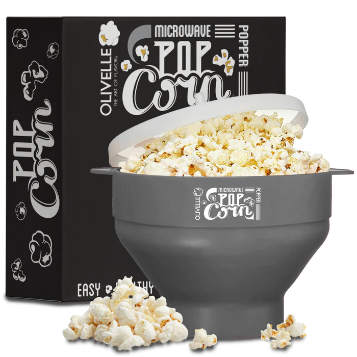Olivelle Silicon Microwave Popcorn Popper