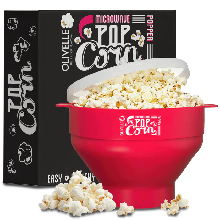 Olivelle Silicon Microwave Popcorn Popper