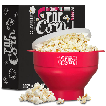 Olivelle Silicon Microwave Popcorn Popper