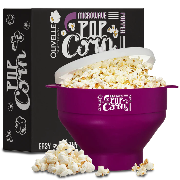 Olivelle Silicon Microwave Popcorn Popper