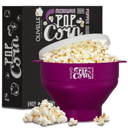 Olivelle Silicon Microwave Popcorn Popper
