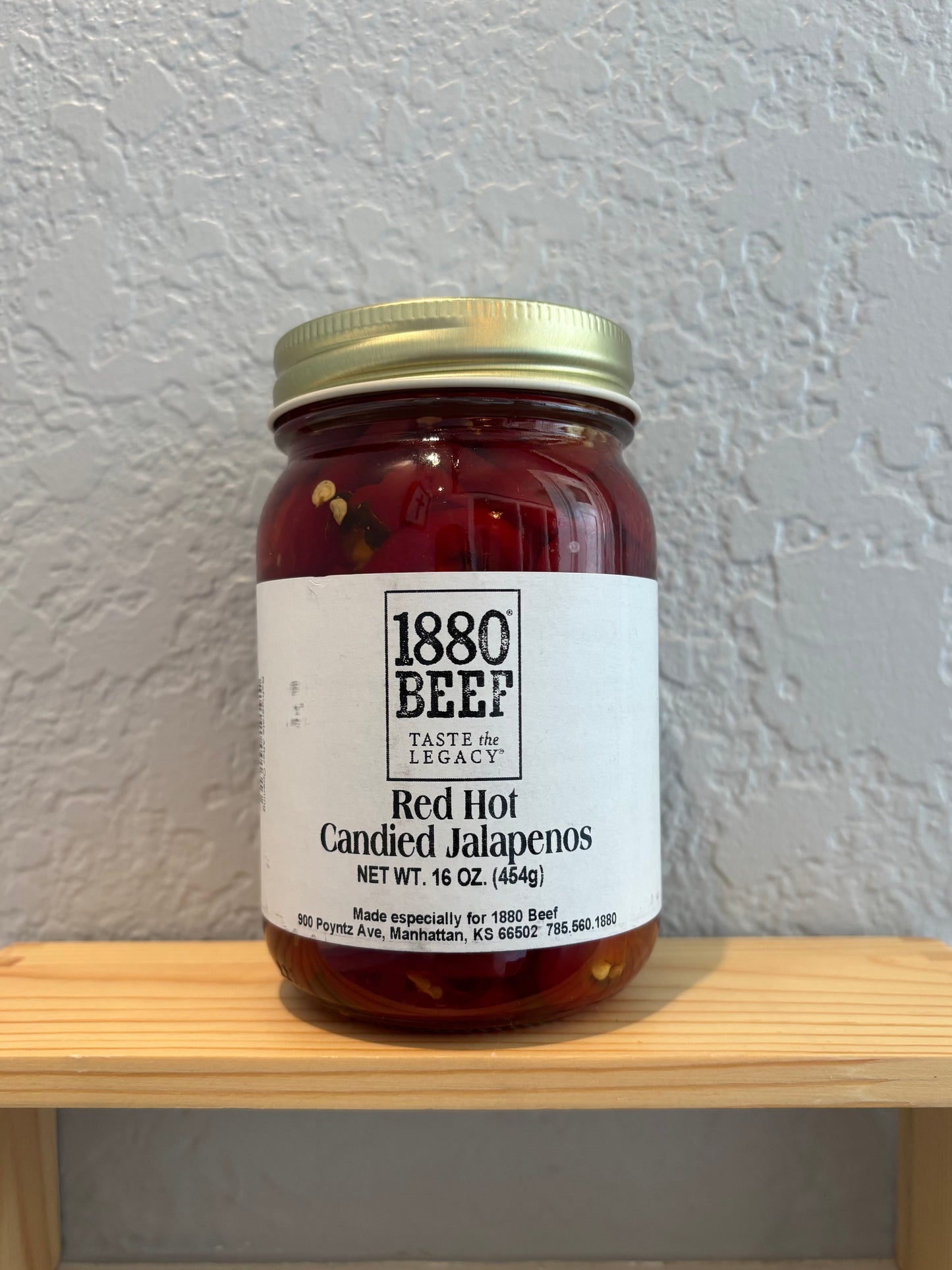 Candied Red Hot Jalapenos