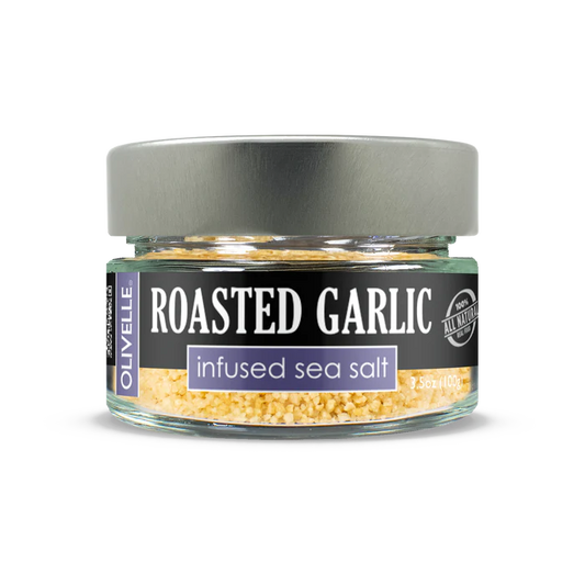 Olivelle Roasted Garlic Infused Sea Salt