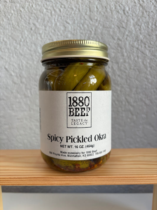 Spicy Pickled Okra