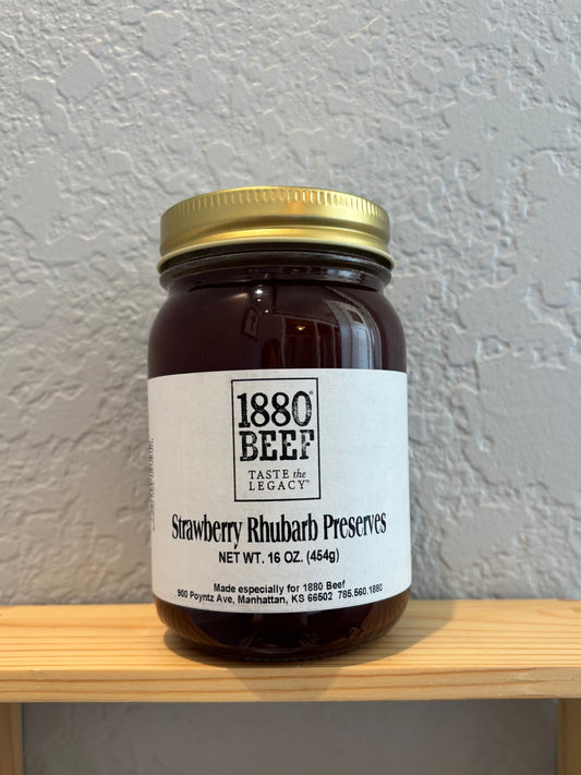 Strawberry Rhubarb Preserves