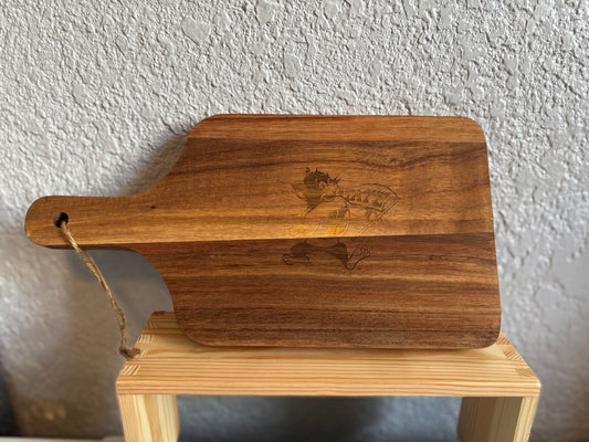 KSU Willie Wildcat Cutting Board