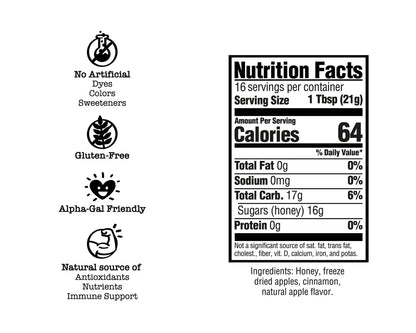 Apple Cinnamon Honey Drizzler