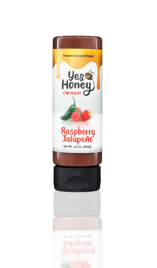 Raspberry Jalapeno Honey Drizzler